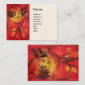 赤ピエロ 名刺 (正面/裏面)