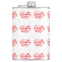 赤ピクセル化されたバレンタインデー・アート