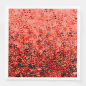 赤ピンクと黒の抽象芸術パターンデザイン (正面)