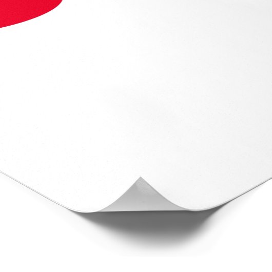 赤ピンクのユダヤ人グラデーションの子供のヘブライ語アレフべット ポスター (角)