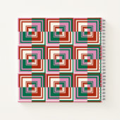 赤ピンクグリーン ノートブック (裏面)