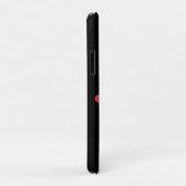 赤ピンクポピーモダンズポピーの花 Case-Mate iPhoneケース (裏面/右)