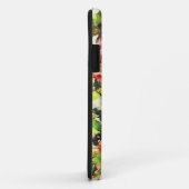 赤ピンク水彩花模様1 Case-Mate iPhoneケース (裏面/右)