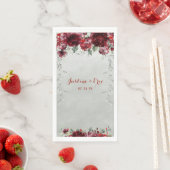 赤ピーニーエピファニー結婚つる植物 (インサイチュ)