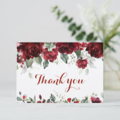 赤ピーニー結婚エピファニー サンキューカード (スタンド正面)