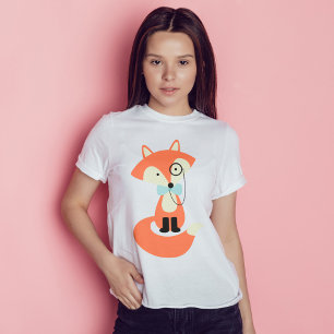 赤ファンシーキツネ Tシャツ