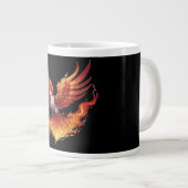 赤フェニックス ジャンボコーヒーマグカップ (正面右)