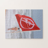 赤フラグの条件 – - 11x14 ジグソーパズル (横)