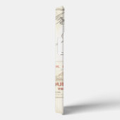 赤フランスのワインを飲む女性 Case-Mate iPhoneケース (裏面 / 右)