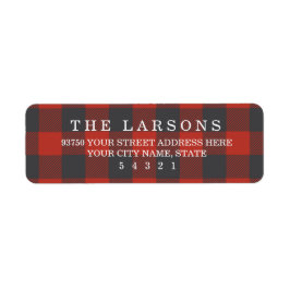 赤フランネル ラベル