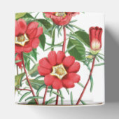 赤フローラガーデンボタニカルフラワー結婚ズ フェイバーボックス (上部)