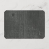 赤フローラバラウッドゴシック結婚ズの囲い エンクロージャーカード (裏面)