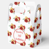 赤フローラ21歳の誕生日 フェイバーボックス (オープン)