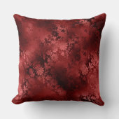 赤フローラ クッション (正面)