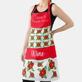 赤フローラ（白） エプロン (インサイチュ)