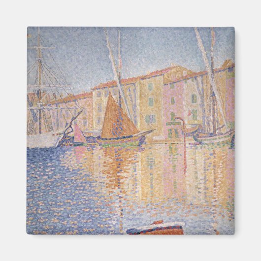 赤ブイ、セントトロペス、1895 マグネット (正面)