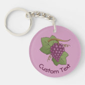 赤ブドウのキーチェーン キーホルダー (正面)