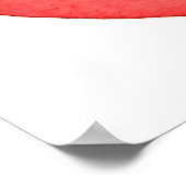 赤ブドウのトマトの水色 ポスター (角)