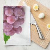 赤ブドウ キッチンタオル (四つ折り)