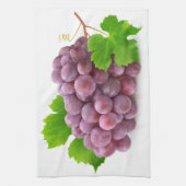 赤ブドウ キッチンタオル (縦)