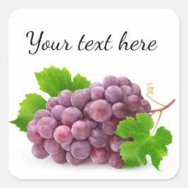 赤ブドウ スクエアシール