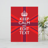 赤ブルゴーニュ保ーはテキストのユニオンジャック国旗を落ち着ける (スタンド正面)