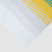 赤ブルーイエローホワイトグレーシックユニークパターン 薄葉紙 (詳細)