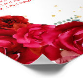 赤プリンセスクインセアニラ10表座席表 ポスター (角)