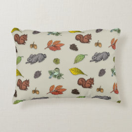 赤ベリモダンークリスマスの鳥の赤い灰色のラッピング アクセントクッション