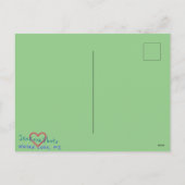 赤ベリー冬はがき シーズンポストカード (裏面)