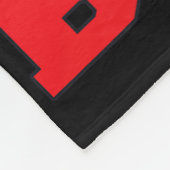 赤ベルト選手権が見える! フリースブランケット (角)