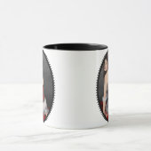 赤ベルベットコルセット マグカップ (中央)