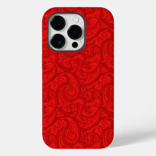 赤ペイズリー Case-Mate iPhone 14 PROケース