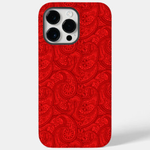 赤ペイズリー Case-Mate iPhone 14 PRO MAXケース