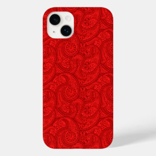 赤ペイズリー Case-Mate iPhone 14 PLUSケース