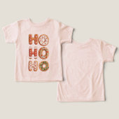 赤ホホホホホホギンガーブレッドクッキーのクリスマス (デザイン正面&裏面)