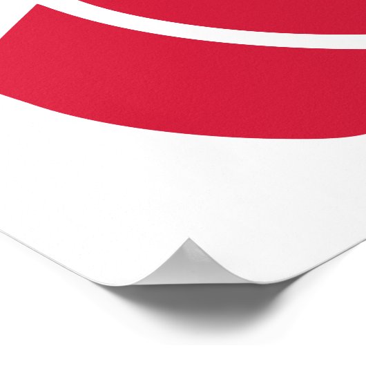 赤ボクシング手袋 ポスター (角)