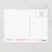 赤ボーブル葉書 ポストカード (裏面)