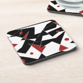 赤ボールのプラスチックコースターを見つける コースター (左側)