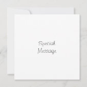 赤ポピーサンキューカード サンキューカード (裏面)