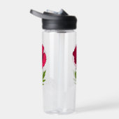 赤ポピースケッチ ウォーターボトル (右面)