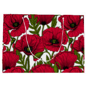 赤ポピー園2 ラージペーパーバッグ (裏面)