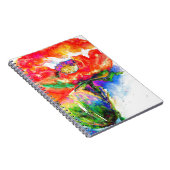 赤ポピー太陽のピー ノートブック (右側)