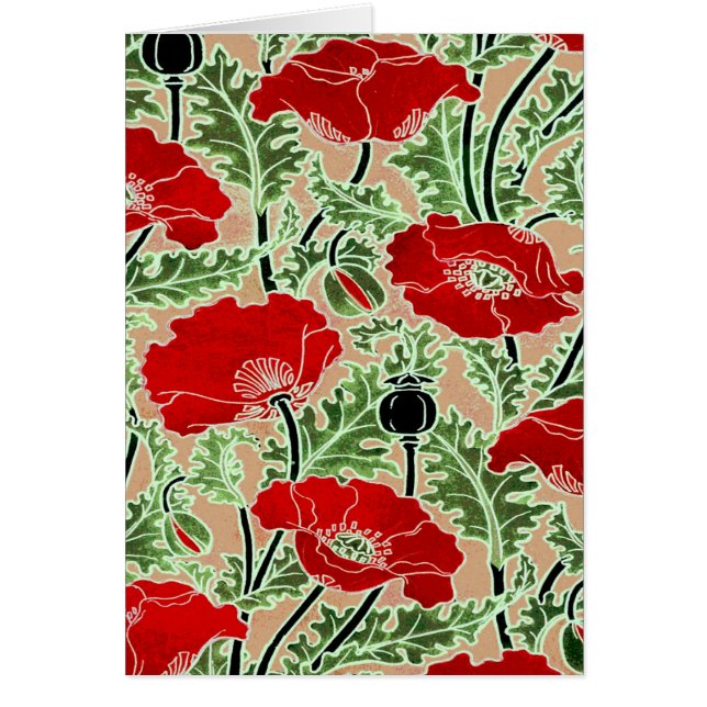 赤ポピー (正面)