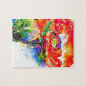 赤ポピー ジグソーパズル (横)