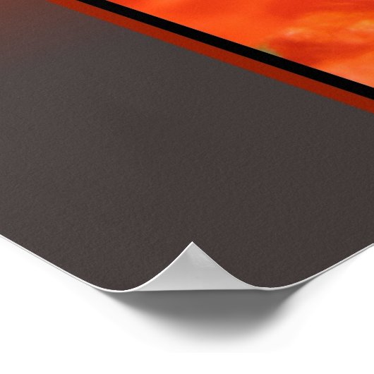 赤ポピー ポスター (角)