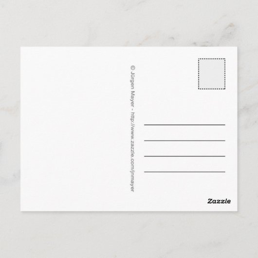 赤ポピー ポストカード (裏面)