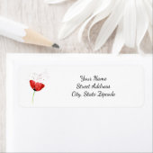 赤ポピー ラベル (インサイチュ)