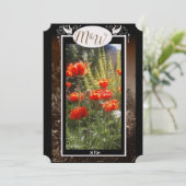 赤ポピーFeildsモノグラム セーブザデート (スタンド正面)