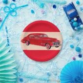 赤ポンティアック魚雷 ペーパープレート (パーティー)